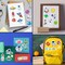 24 Sheets Space Themed Sticker Set - 8 Planets, Astronauts, Spaceships, and Rockets Explore Space Stickers for Kids Outer Space Themed Party Favors